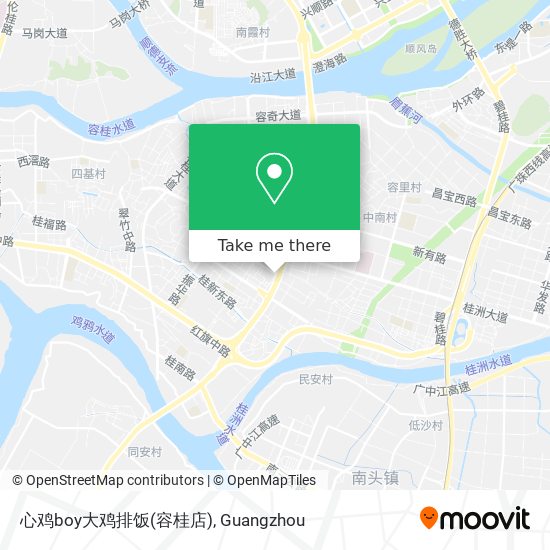 心鸡boy大鸡排饭(容桂店) map