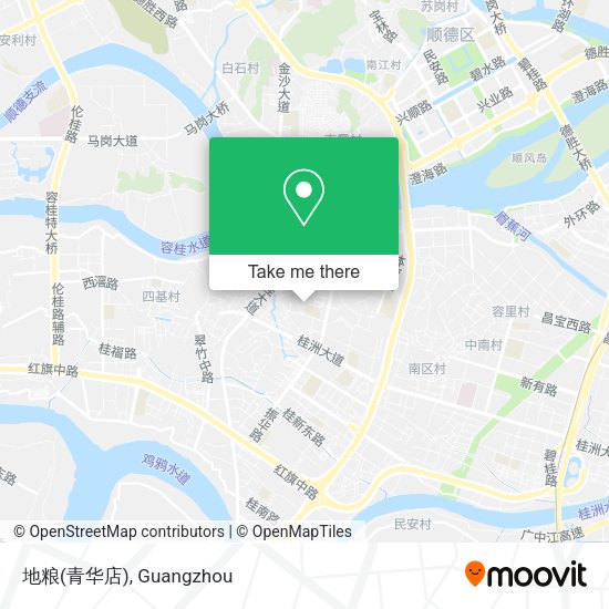 地粮(青华店) map