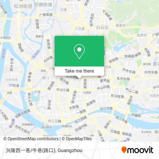兴隆西一巷/牛巷(路口) map