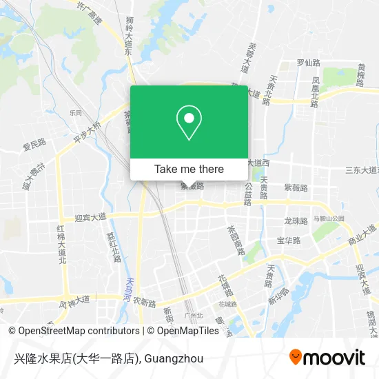 兴隆水果店(大华一路店) map