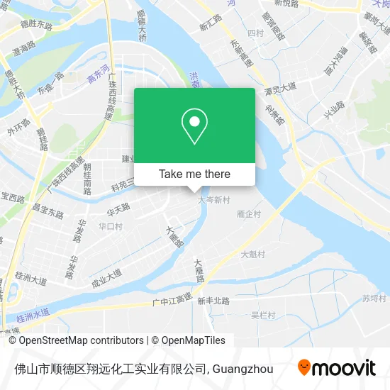 佛山市顺德区翔远化工实业有限公司 map