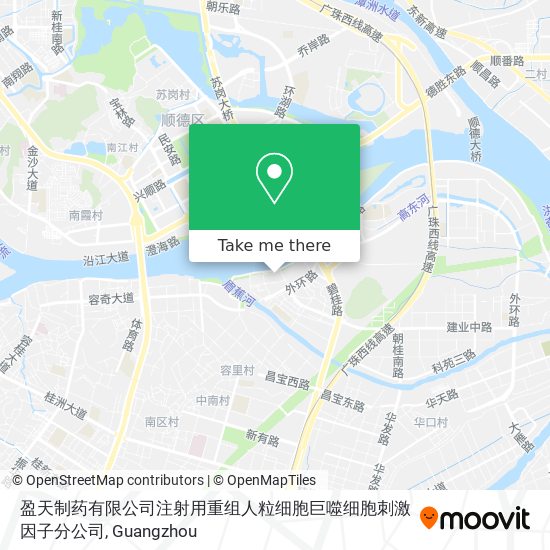 盈天制药有限公司注射用重组人粒细胞巨噬细胞刺激因子分公司 map