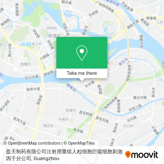 盈天制药有限公司注射用重组人粒细胞巨噬细胞刺激因子分公司 map