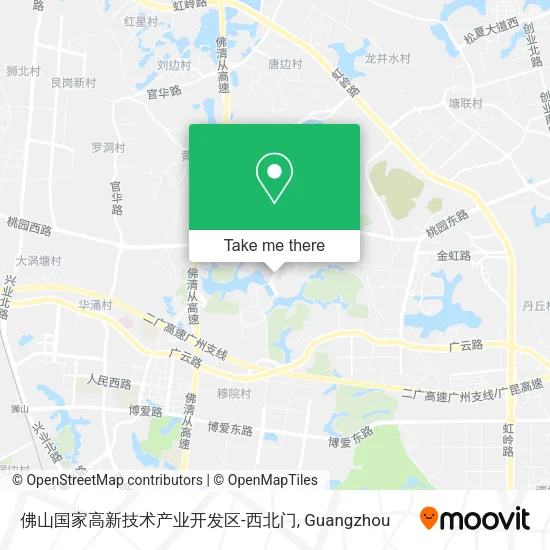 佛山国家高新技术产业开发区-西北门 map
