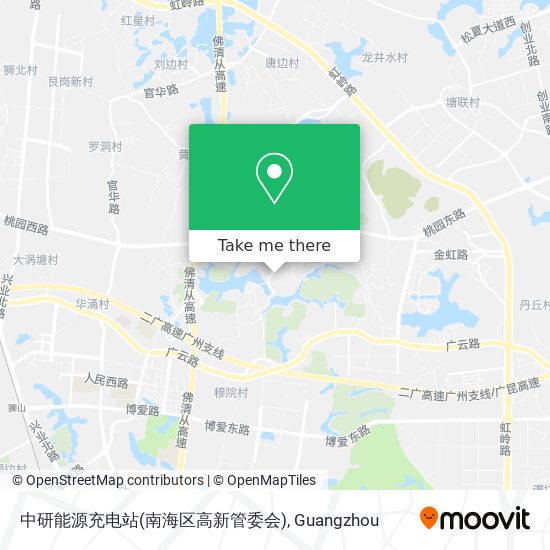 中研能源充电站(南海区高新管委会) map