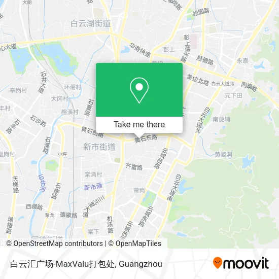 白云汇广场-MaxValu打包处 map