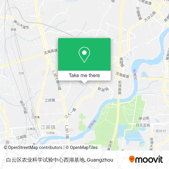 白云区农业科学试验中心西湖基地 map