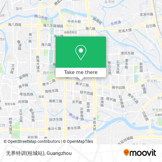 无界特训(桂城站) map