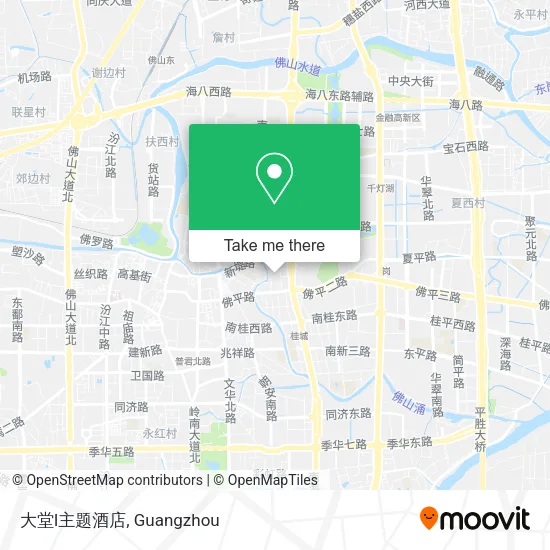 大堂l主题酒店 map