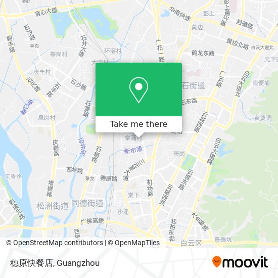 穗原快餐店 map
