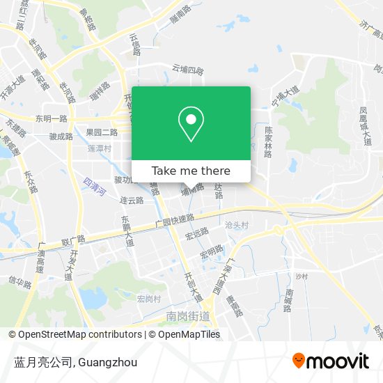 蓝月亮公司 map
