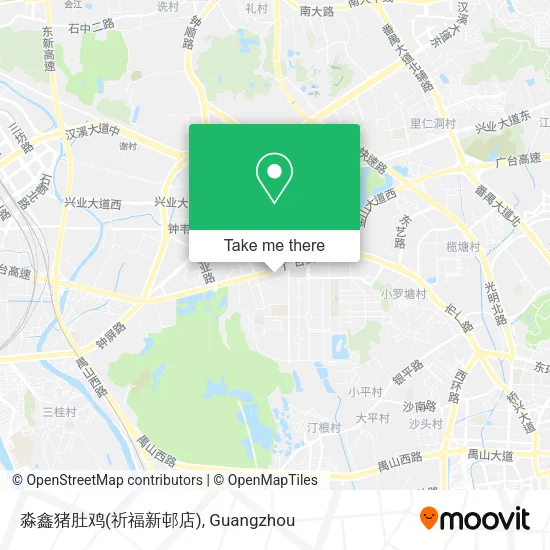 淼鑫猪肚鸡(祈福新邨店) map