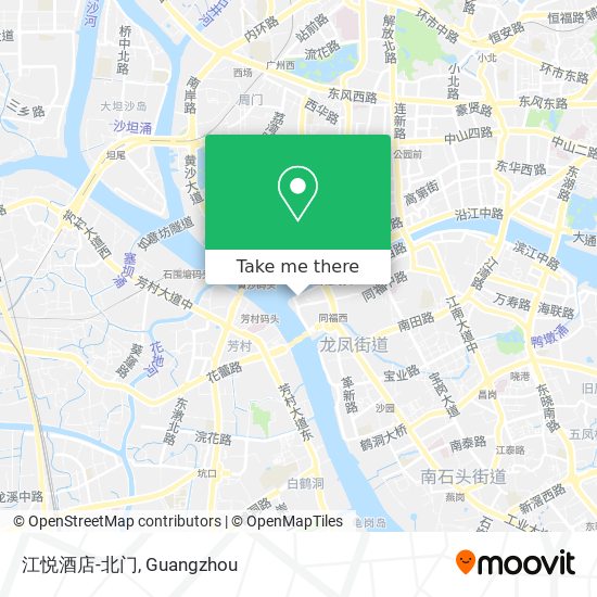 江悦酒店-北门 map