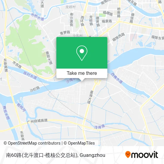 南60路(北斗渡口-榄核公交总站) map