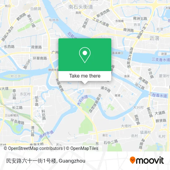 民安路六十一街1号楼 map