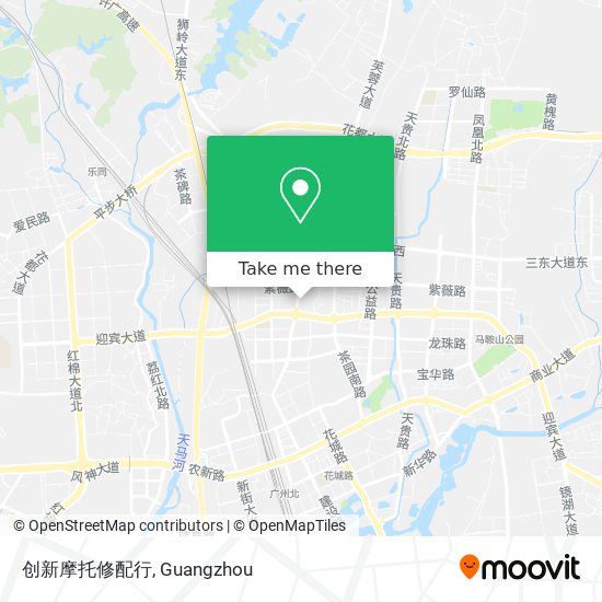 创新摩托修配行 map