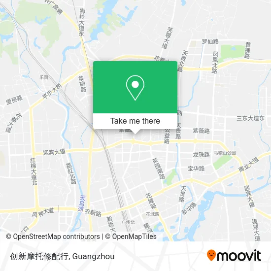 创新摩托修配行 map