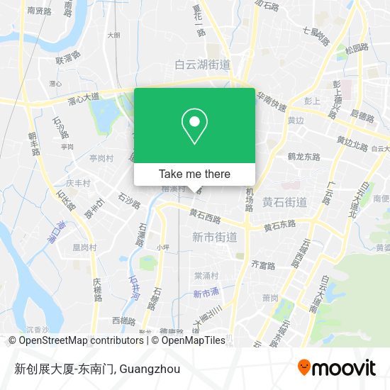 新创展大厦-东南门 map