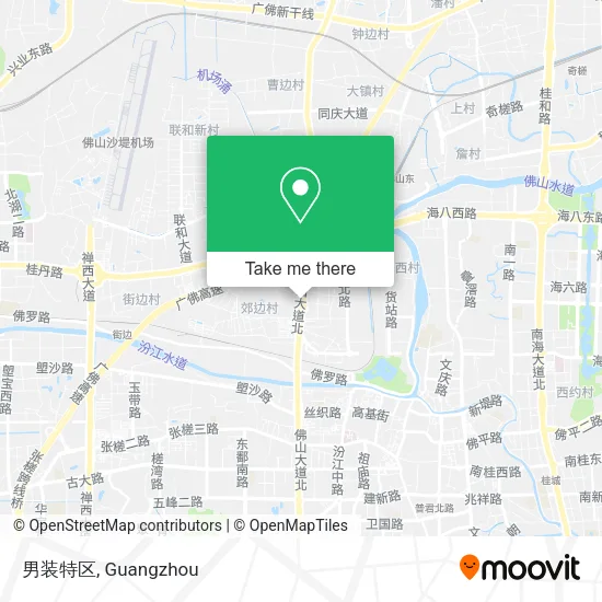 男装特区 map