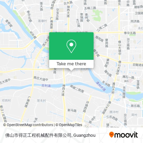 佛山市得正工程机械配件有限公司 map