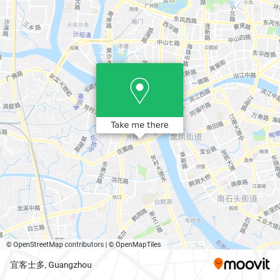宜客士多 map