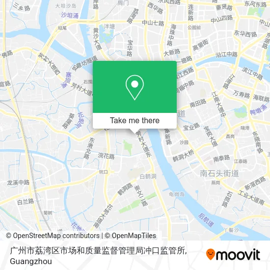 广州市荔湾区市场和质量监督管理局冲口监管所 map