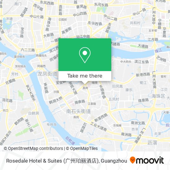Rosedale Hotel & Suites (广州珀丽酒店) map