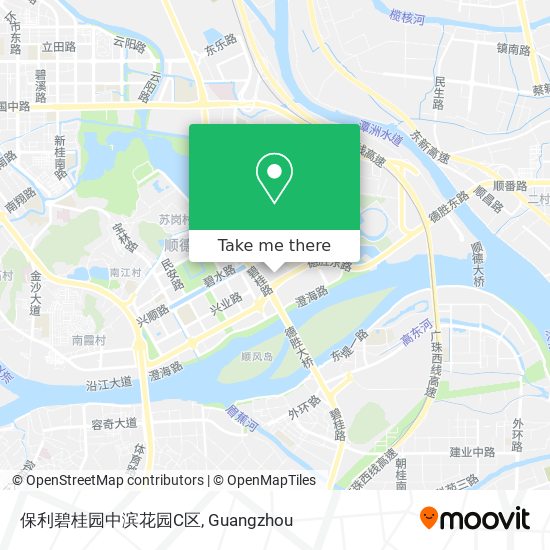 保利碧桂园中滨花园C区 map
