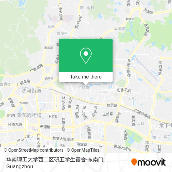 华南理工大学西二区研五学生宿舍-东南门 map