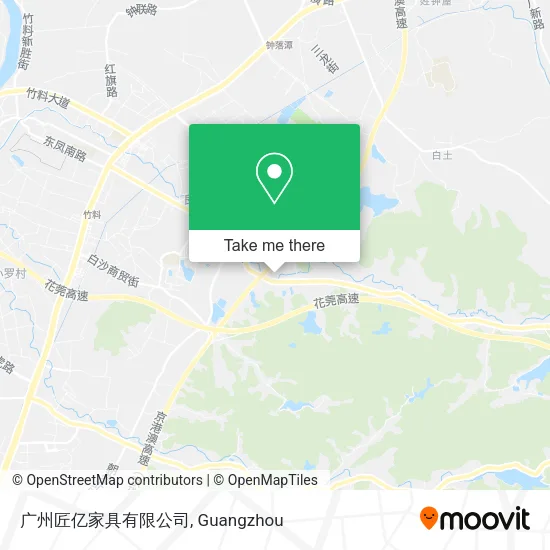 广州匠亿家具有限公司 map