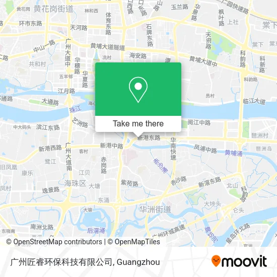 广州匠睿环保科技有限公司 map