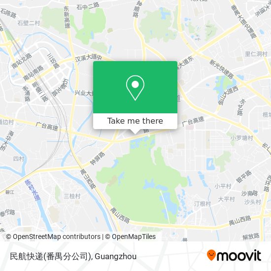 民航快递(番禺分公司) map