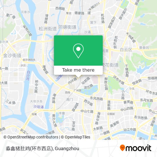 淼鑫猪肚鸡(环市西店) map