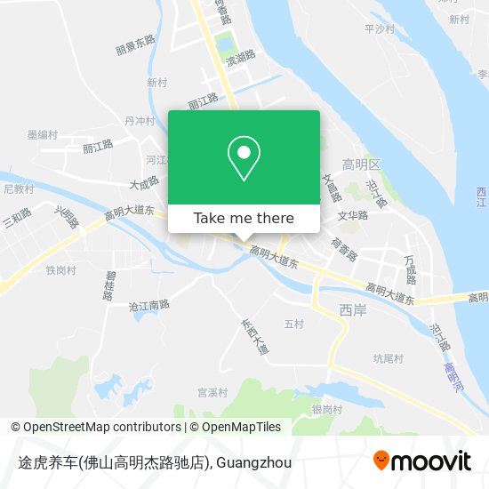 途虎养车(佛山高明杰路驰店) map