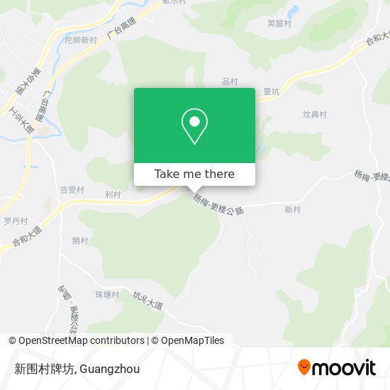 新围村牌坊 map