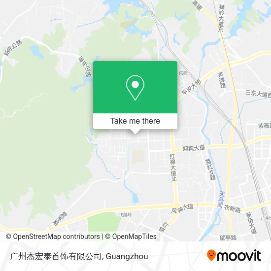 广州杰宏泰首饰有限公司 map