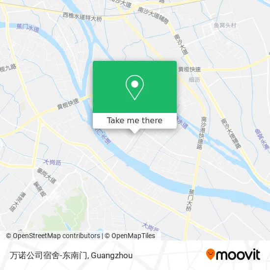 万诺公司宿舍-东南门 map