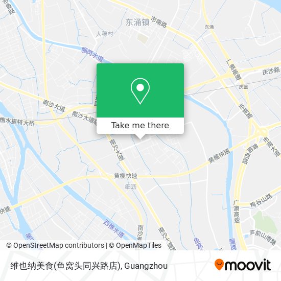 维也纳美食(鱼窝头同兴路店) map
