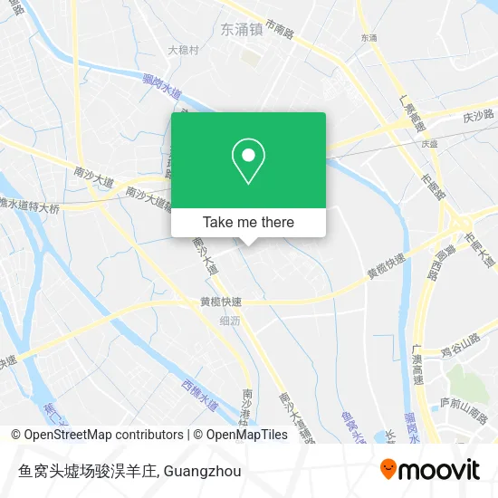 鱼窝头墟场骏淏羊庄 map