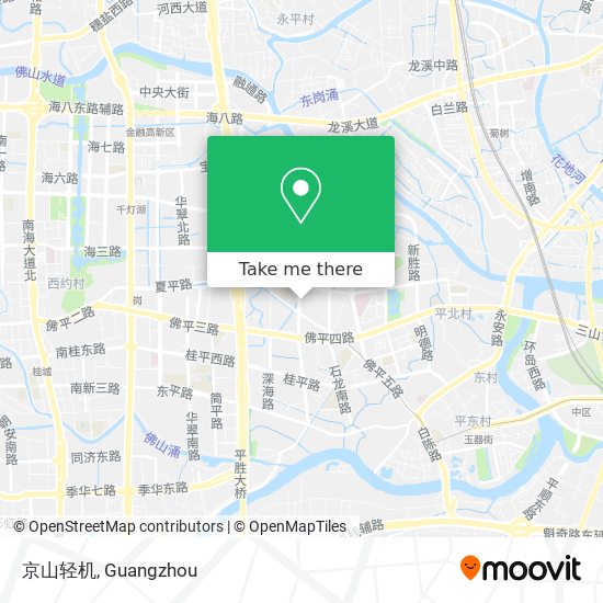 京山轻机 map