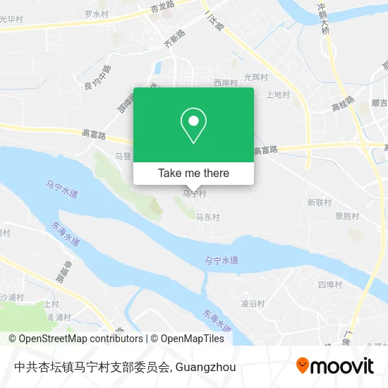 中共杏坛镇马宁村支部委员会 map