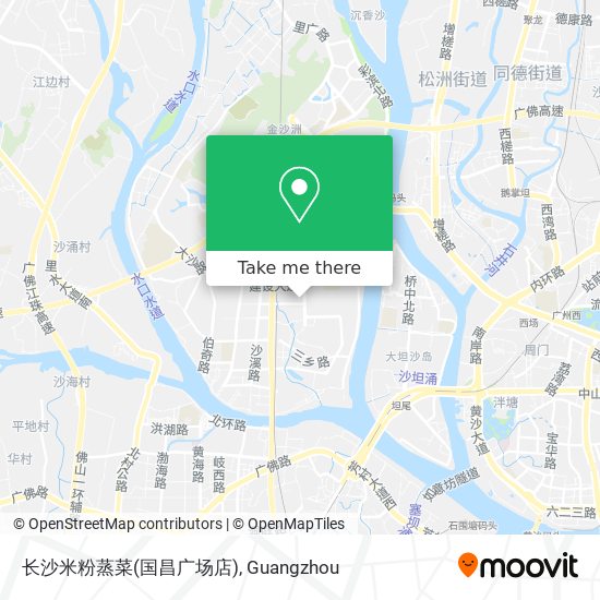 长沙米粉蒸菜(国昌广场店) map
