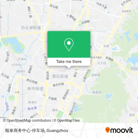 顺泰商务中心-停车场 map