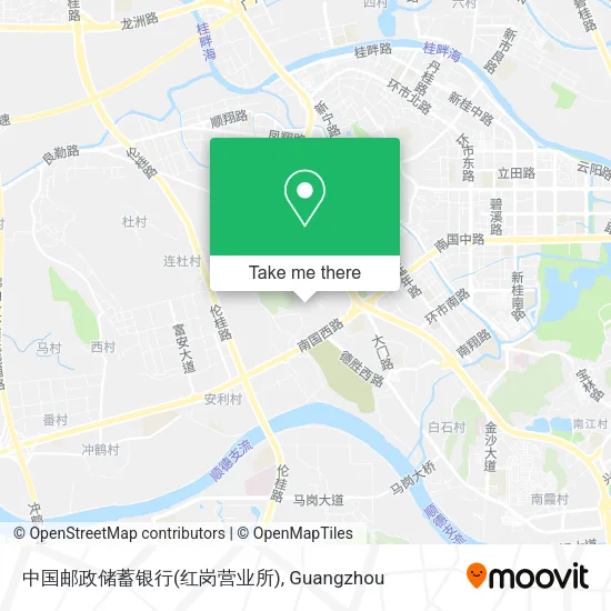 中国邮政储蓄银行(红岗营业所) map