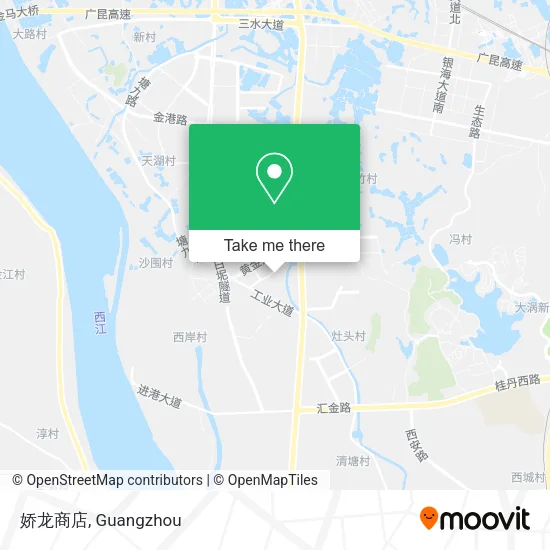 娇龙商店 map