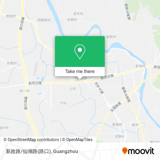 新政路/仙湖路(路口) map