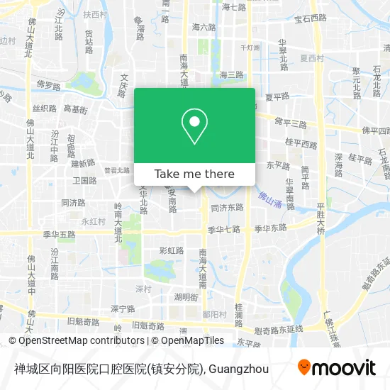 禅城区向阳医院口腔医院(镇安分院) map