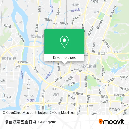 潮信源运五金百货 map