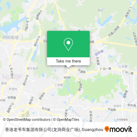 香港老爷车集团有限公司(龙洞商业广场) map
