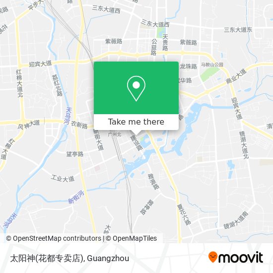 太阳神(花都专卖店) map